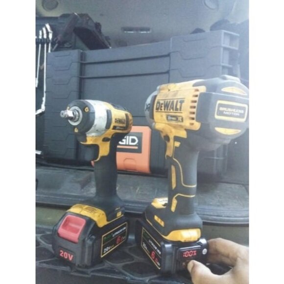 2 Pack 20V 6Ah Replacement Battery Compatible with 20V Battery Tools - Picture 2 of 2